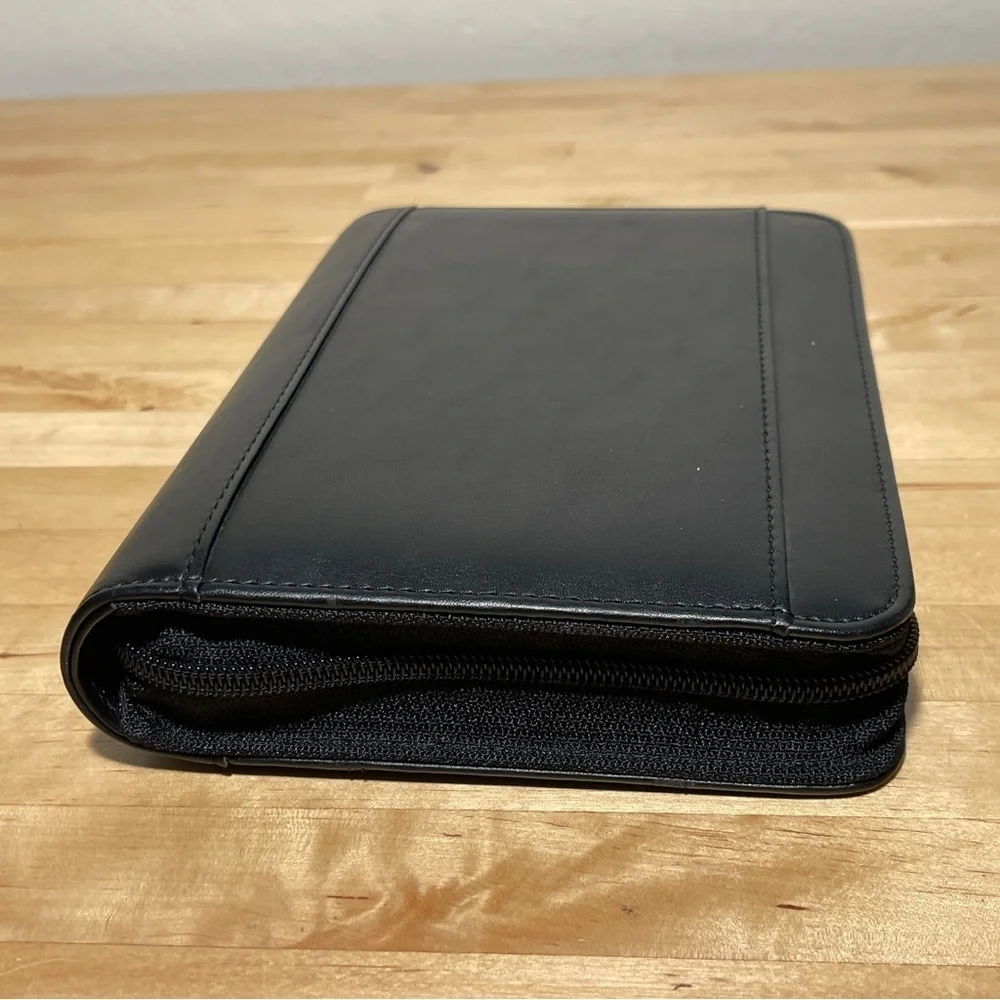 Franklin Covey 365 Monthly/Weekly  Black Planner Organizer 2006-2007